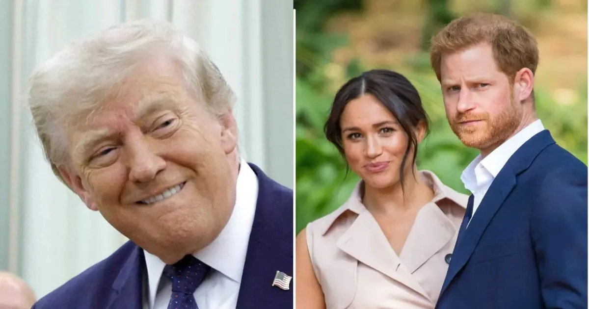Trump Expresses Joy Over Harry And Meghan Reportedly Leaving The United States