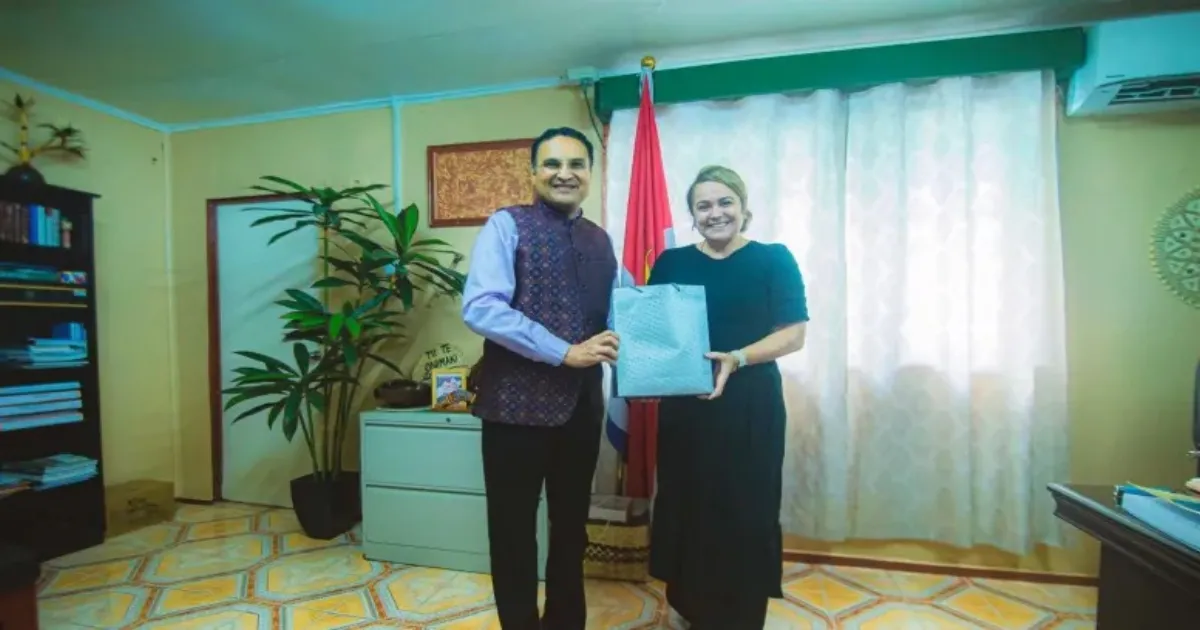 India, Kiribati Discuss Women’s Empowerment, Digitisation And Inclusive Growth In Tarawa