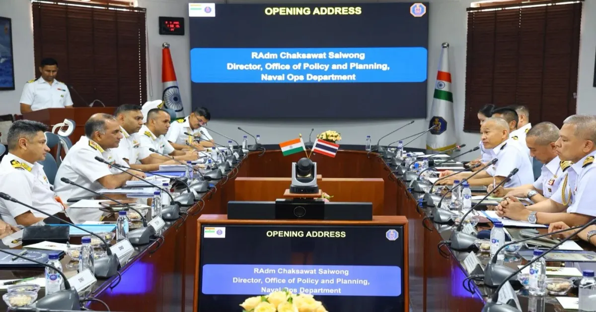 India, Thailand Navies Discuss Capacity Building, Training To Strengthen Maritime Cooperation