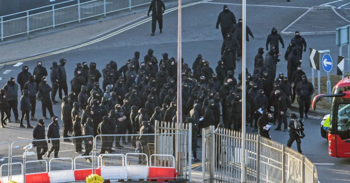 Masked Anti-Migrant Demonstrators Force Total Shutdown At Strategic Port Of Dover
