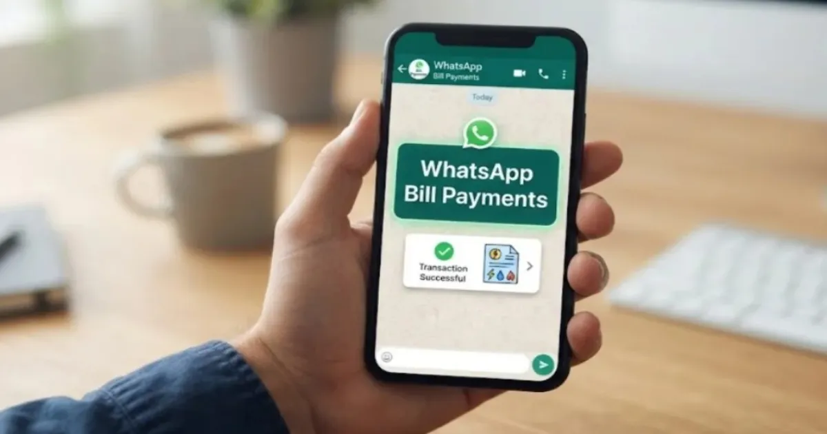 WhatsApp Launches Direct Utility Bill Payments For Electricity, Gas, And FASTag In India