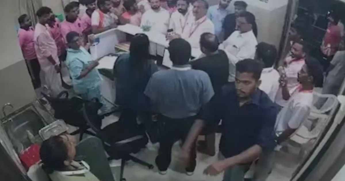 Hospital Staff Allegedly Assaulted By Shiv Sena Workers Following Bill Dispute