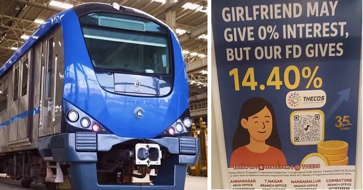 Misogynistic Chennai Metro Fixed Deposit Advertisement Triggers Intense Public Fury