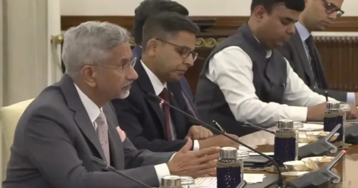 Jaishankar Thanks Luxembourg For Support On India-EU Free Trade Agreement