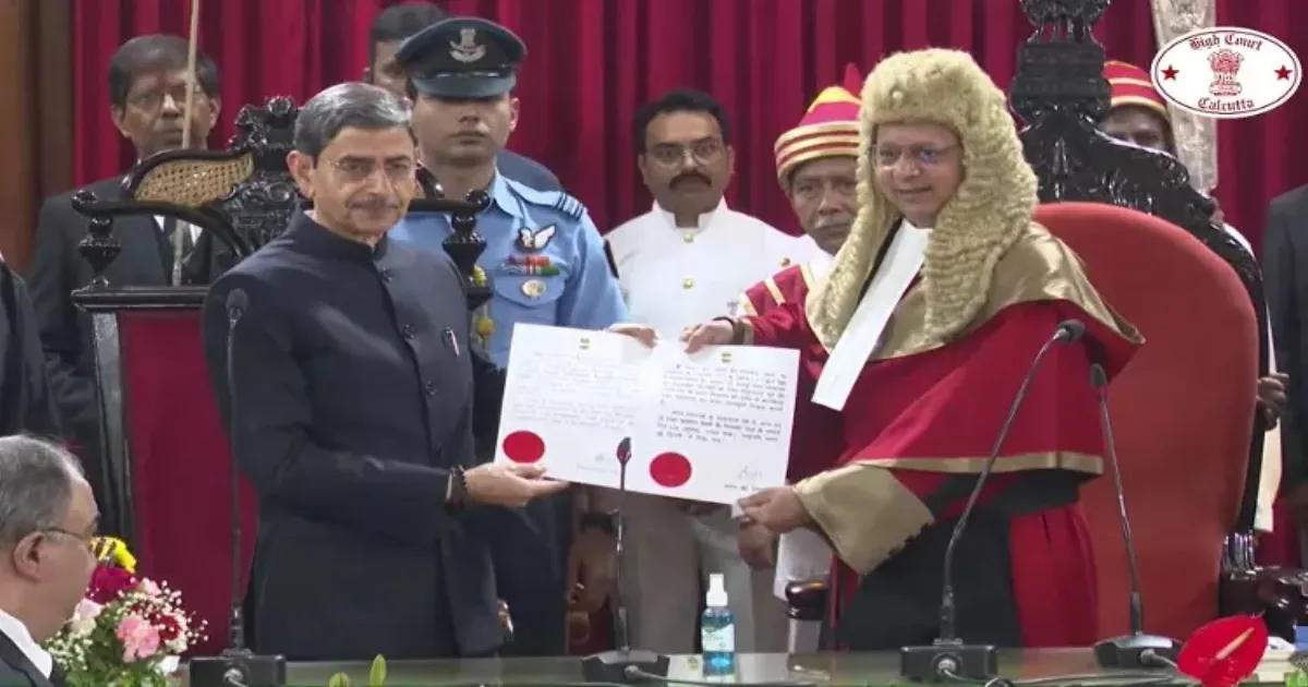 Justice Ravindra Vithalrao Ghuge Sworn in as Calcutta High Court Chief Justice