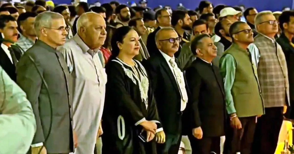 Congress Objects After Omar Abdullah Honors Full Version Of National Song At Film Festival