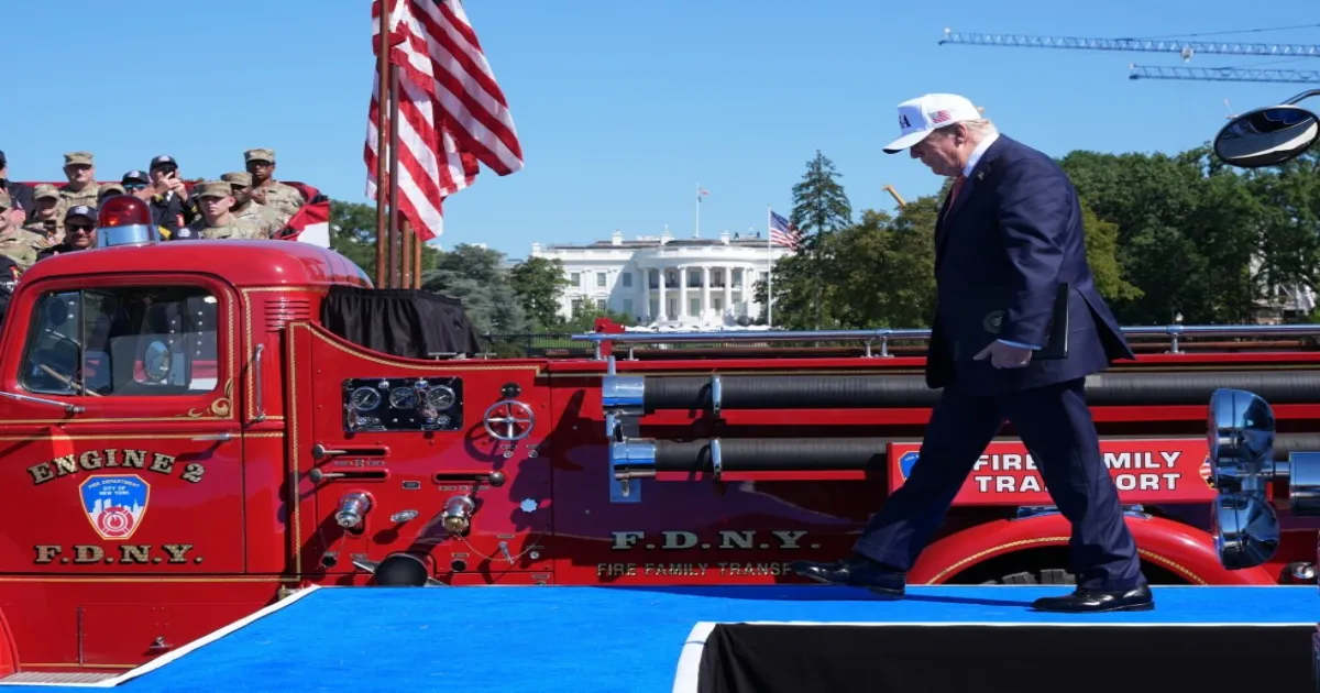 Trump Asserts New York Firefighters Carried Him From Unstable 9/11 Disaster Site
