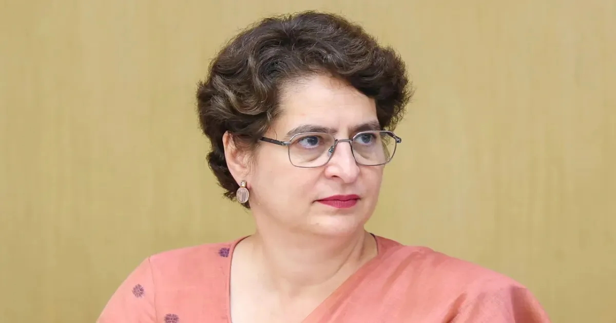 Priyanka Gandhi’s Office Issues Warning Over Deepfake Investment Videos