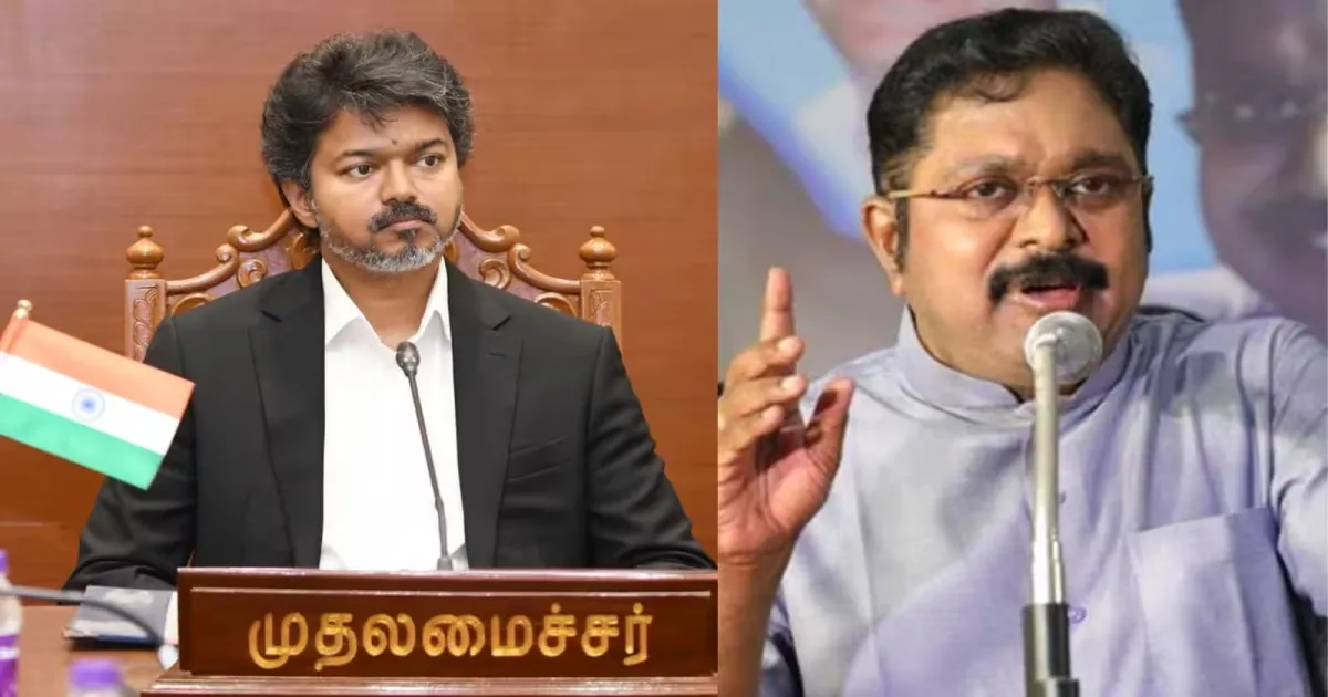 TTV Dhinakaran Criticises Vijay Over ‘Broken Jaw’ Controversy
