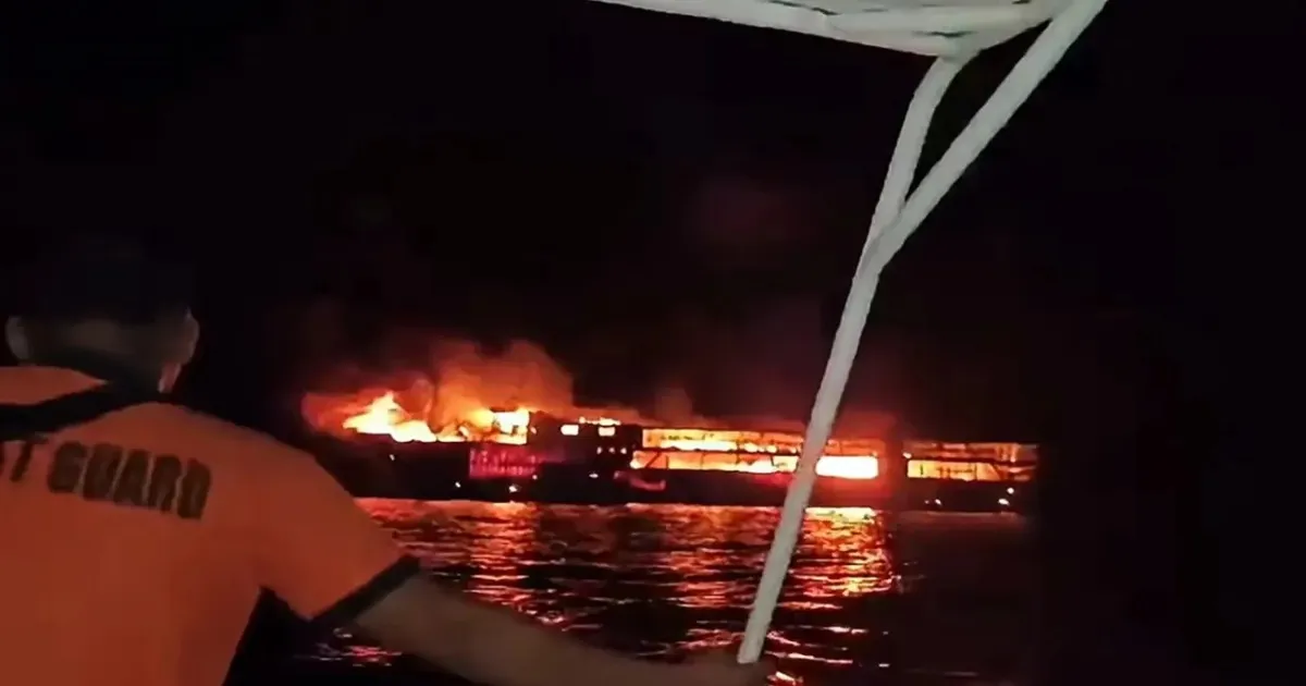 Philippines Ferry Inferno Leaves Five Dead, 87 Missing As Rescue Operations Continue