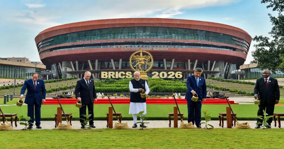 BRICS Leaders Join PM Modi In Tree Plantation Initiative