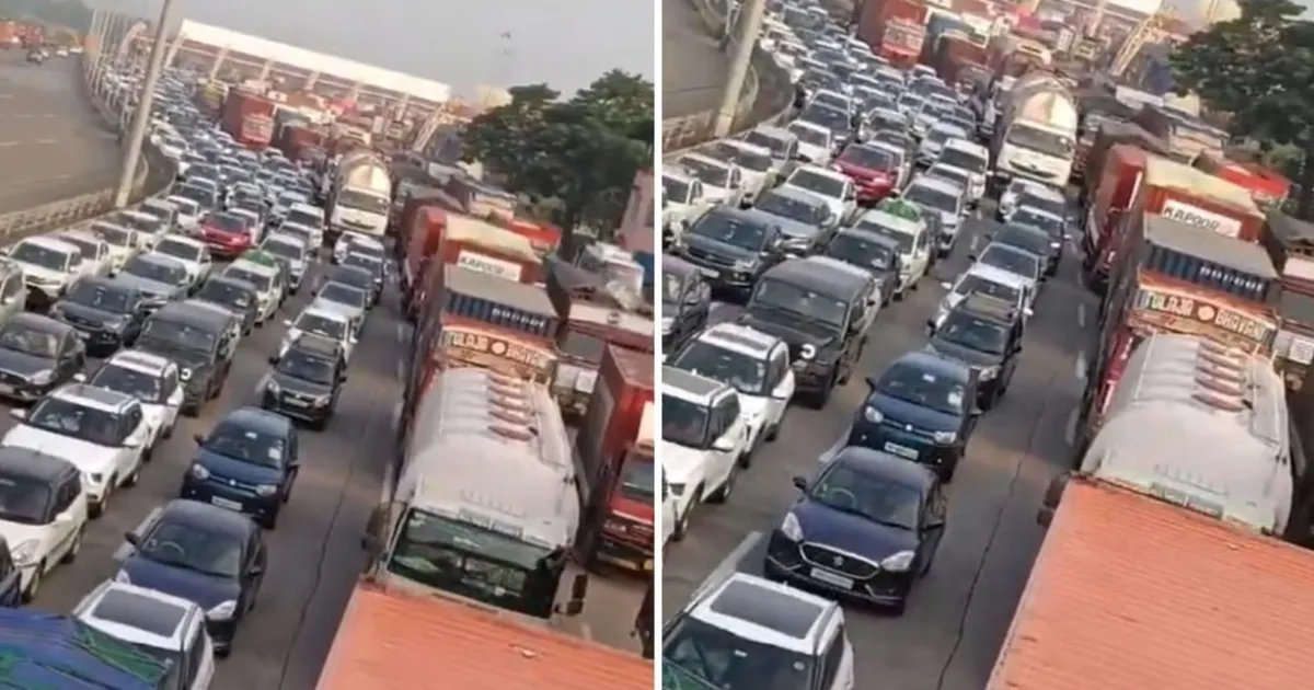 3-km Traffic Jam Reported On Mumbai-Pune Expressway Amid Ganeshotsav Rush