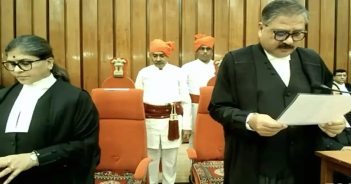 Justice Manash Ranjan Pathak Sworn In As Gujarat HC Judge After Transfer
