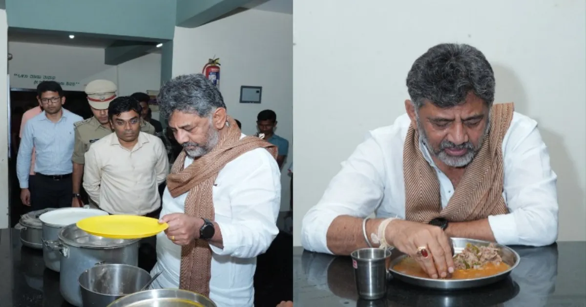 Karnataka CM Makes Unexpected Inspection Of Kanakapura Student Hostels For Food Safety