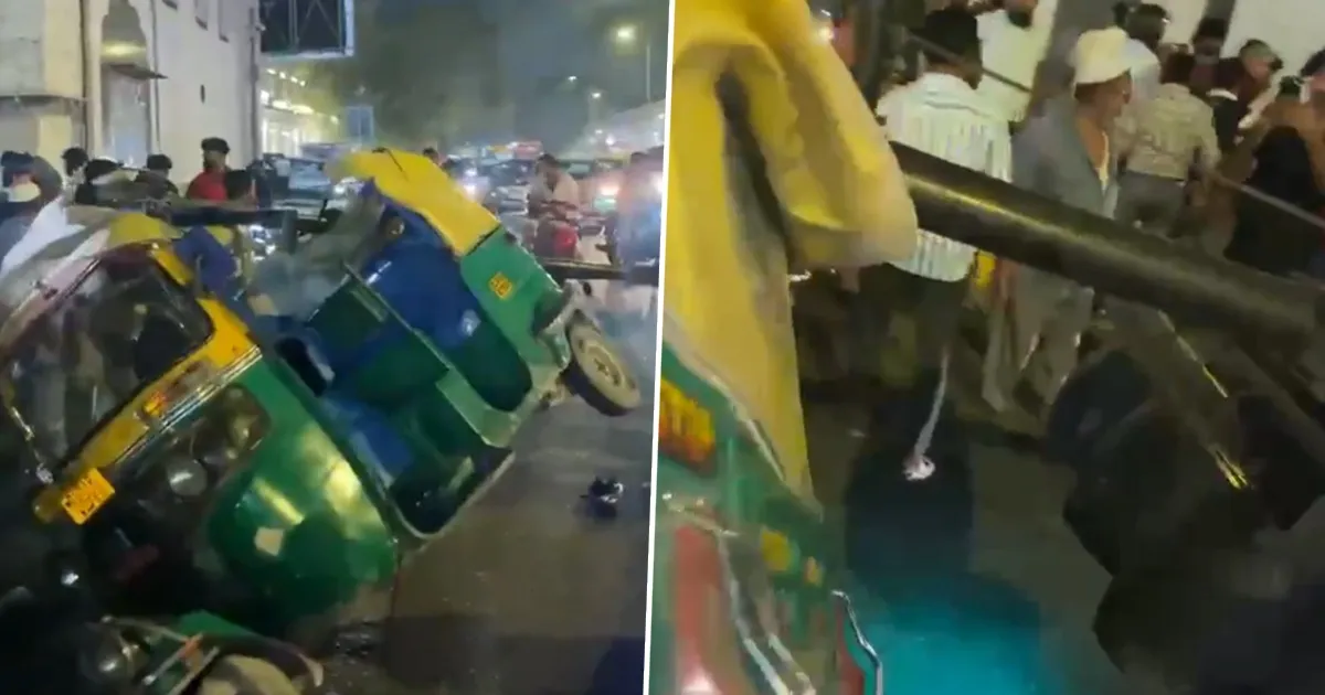 Pole Collapse In Delhi’s Connaught Place Leaves Child, Another Person Injured In Traffic Mishap