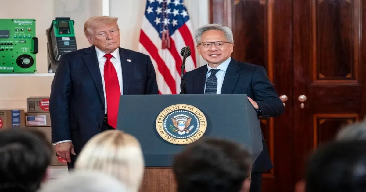 Jensen Huang To Join Trump’s State Dinner Welcoming Chinese President Xi Jinping In Washington
