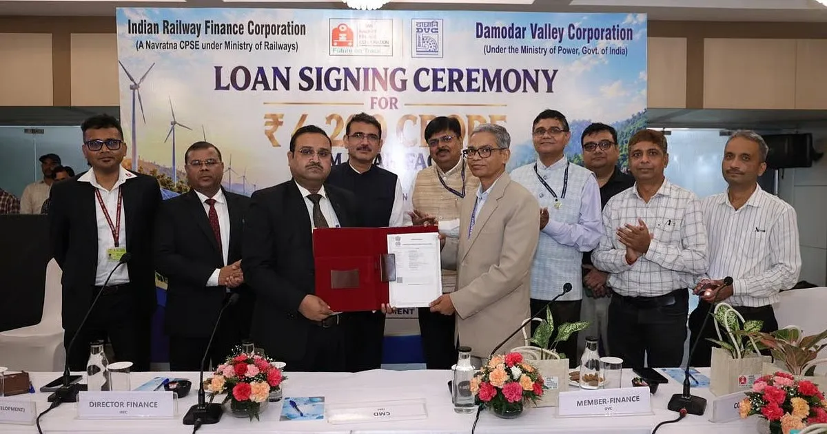 IRFC And DVC Sign Rs 4,200-Crore Loan Agreement For Renewable Energy Projects
