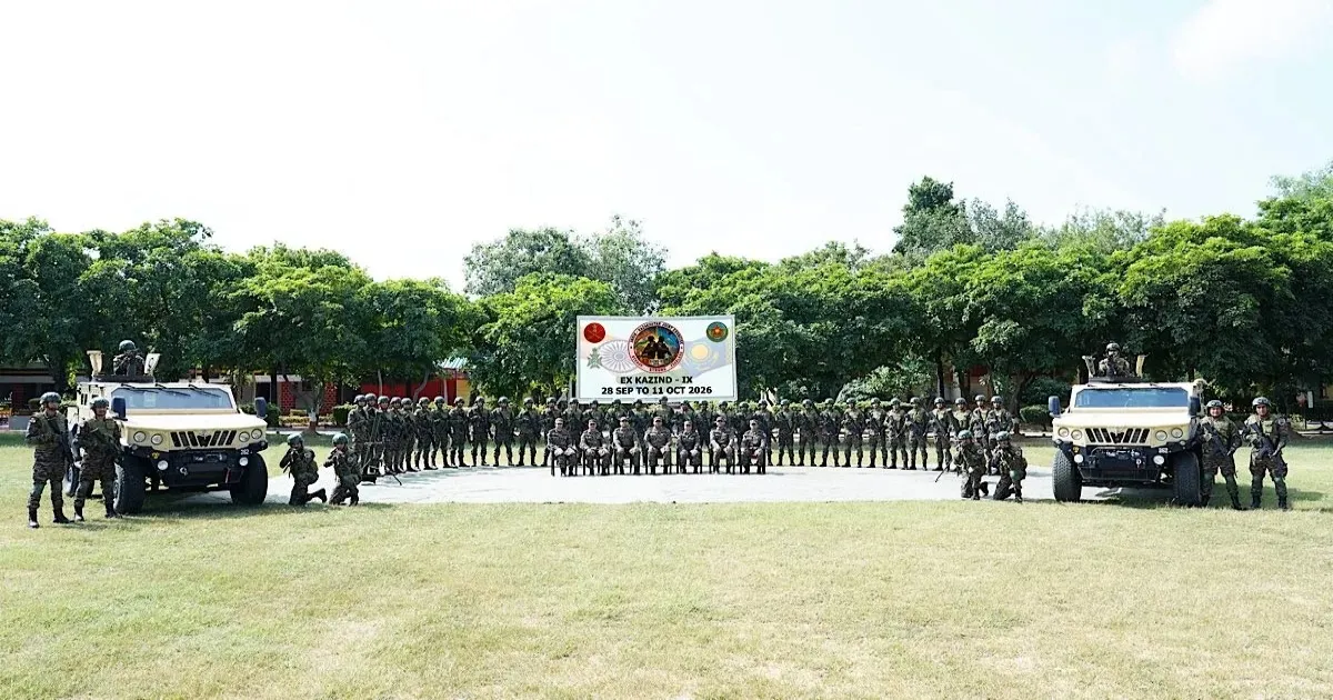 Indian Contingent Departs For India-Kazakhstan Joint Military Exercise KAZIND-2026