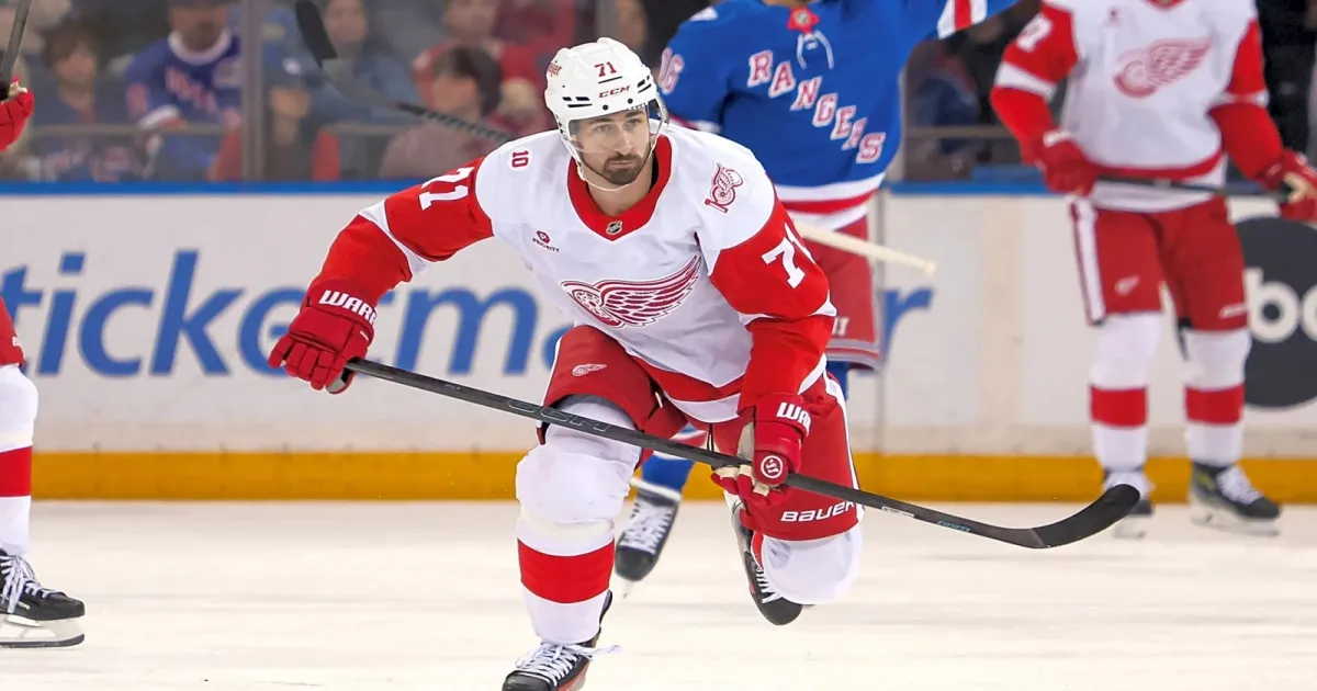 Detroit Red Wings Captain Dylan Larkin To Miss Season Opener And Second Game Due To Injury