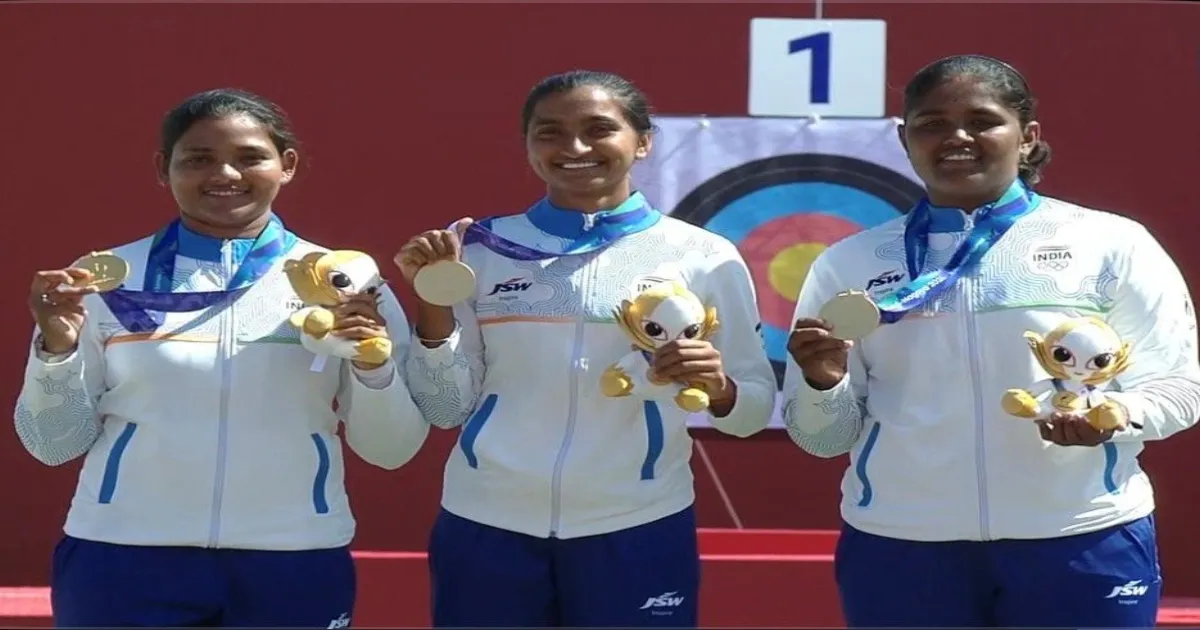 Asian Games: India’s Women Archers Defeat South Korea, Claiming Recurve Team Gold