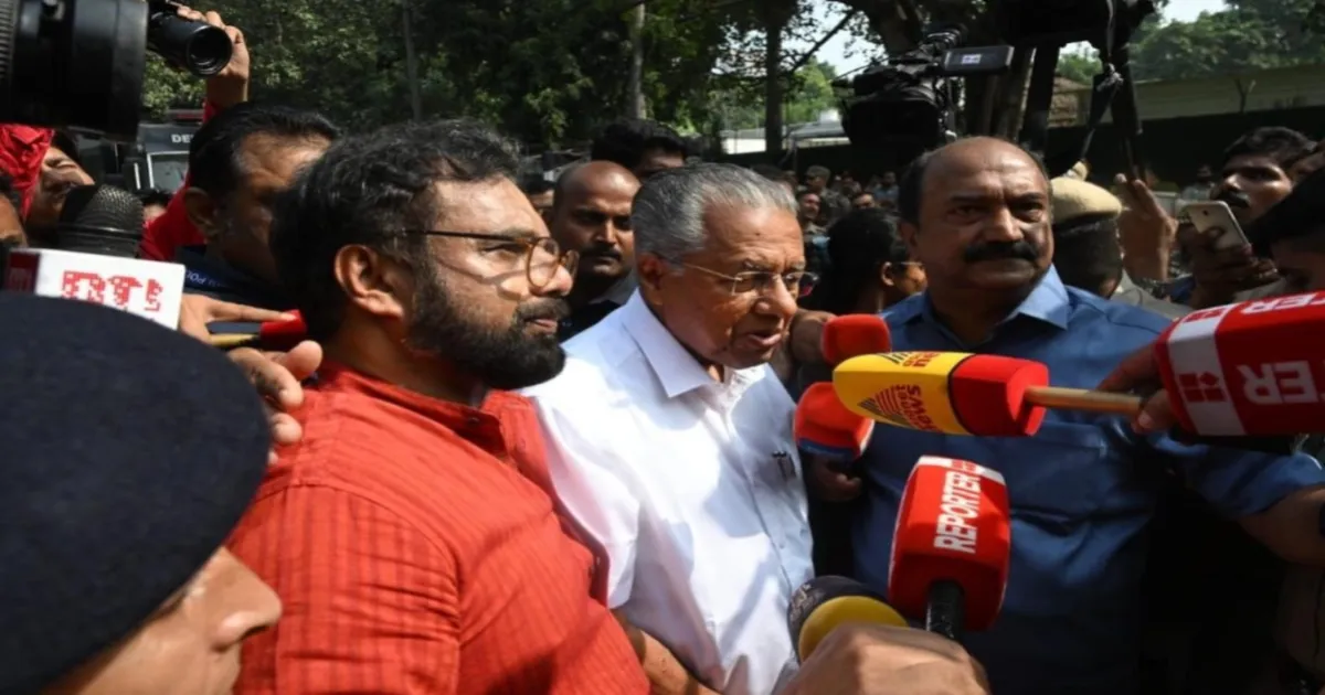 Former Kerala Chief Minister Pinarayi Vijayan Detained During Anti-CEC Protest In Delhi