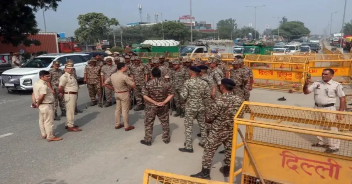 Police Stop CJP Protesters As Traffic Congestion Mounts Across Delhi