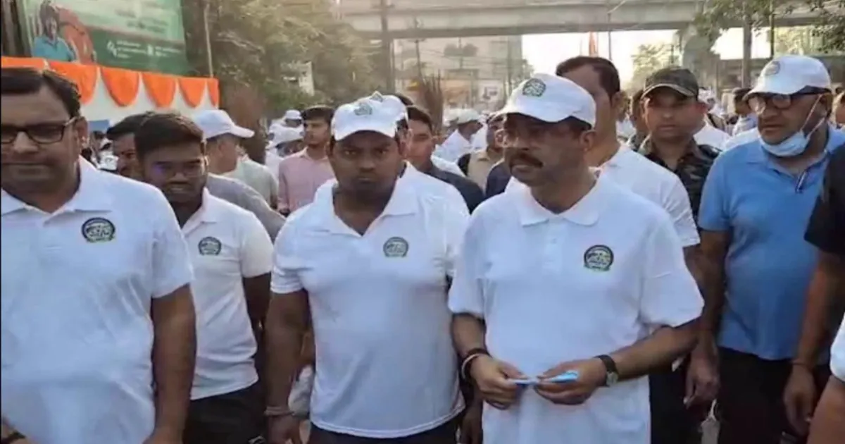 Dharmendra Pradhan Leads Cleanliness Drive With Nearly 1 Lakh Participants In Sambalpur