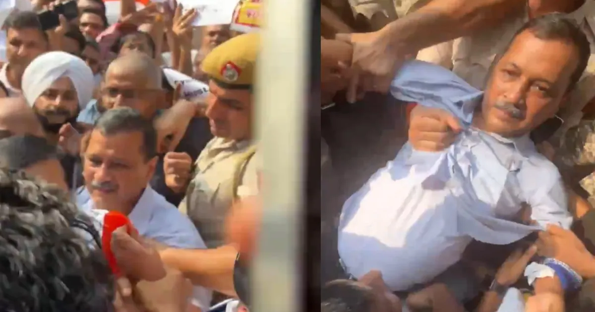 Arvind Kejriwal Detained During March To Jantar Mantar, Criticises Political Situation