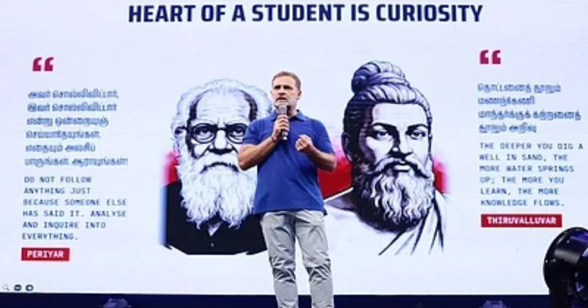 Rahul Gandhi Vows To Defend Tamil Language, History And Culture From PM Modi’s Policies In Chennai