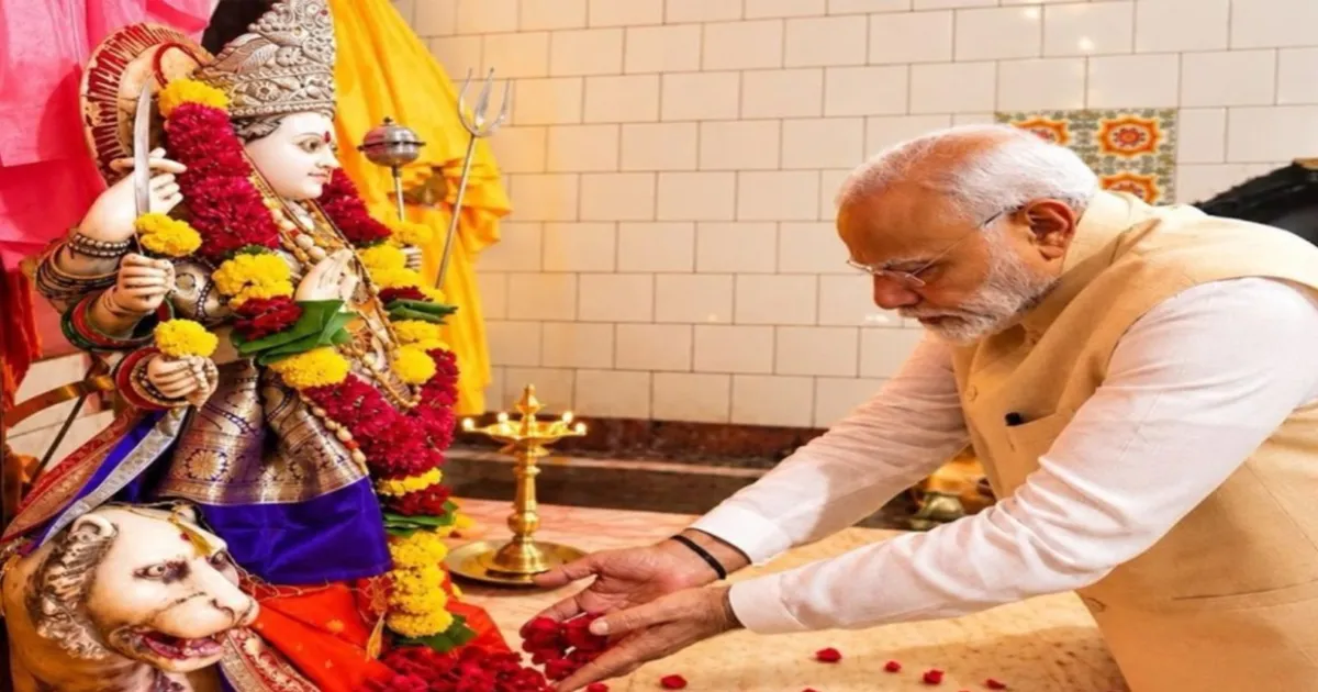 PM Modi Extends Navratri Greetings On First Day Of Nine-Day Festival