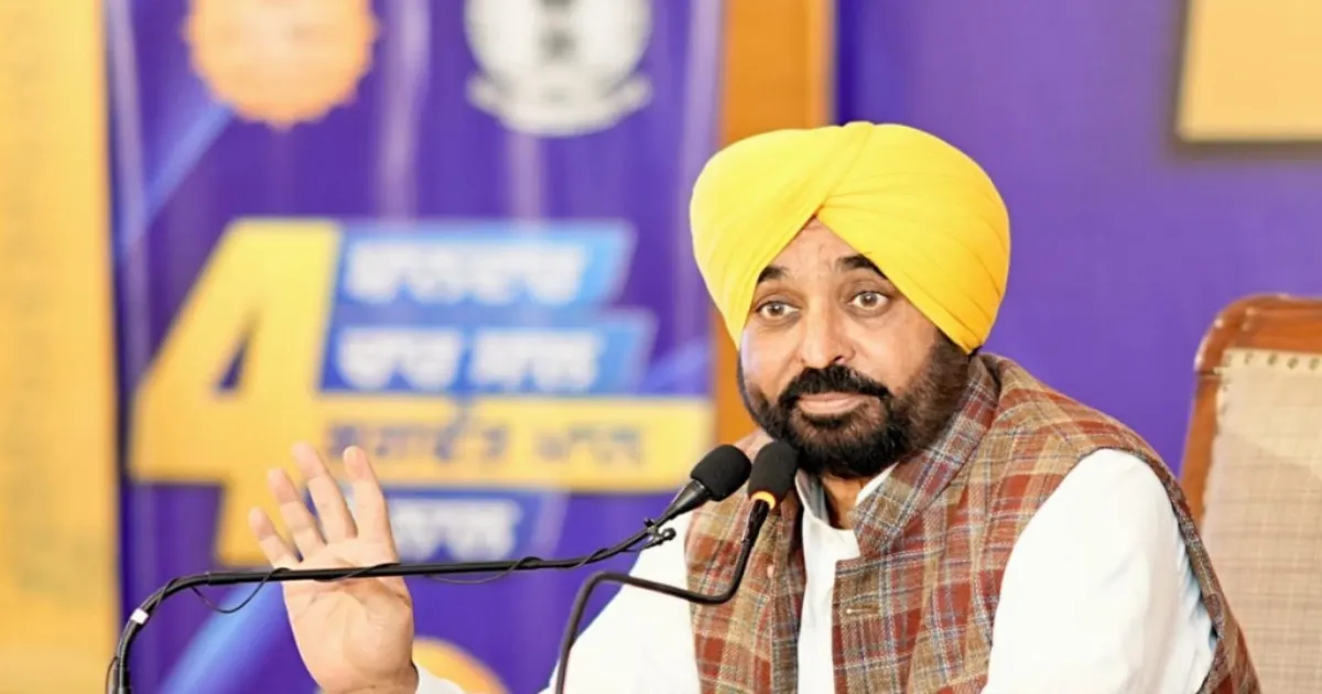 Bhagwant Mann Criticises Delhi Police Over Alleged Breach Of Sikh Shrine Sanctity In Delhi