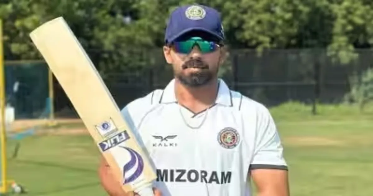 Chinmay Sutar Enters Ranji Trophy History With Record-Breaking 400-Run Knock For Mizoram