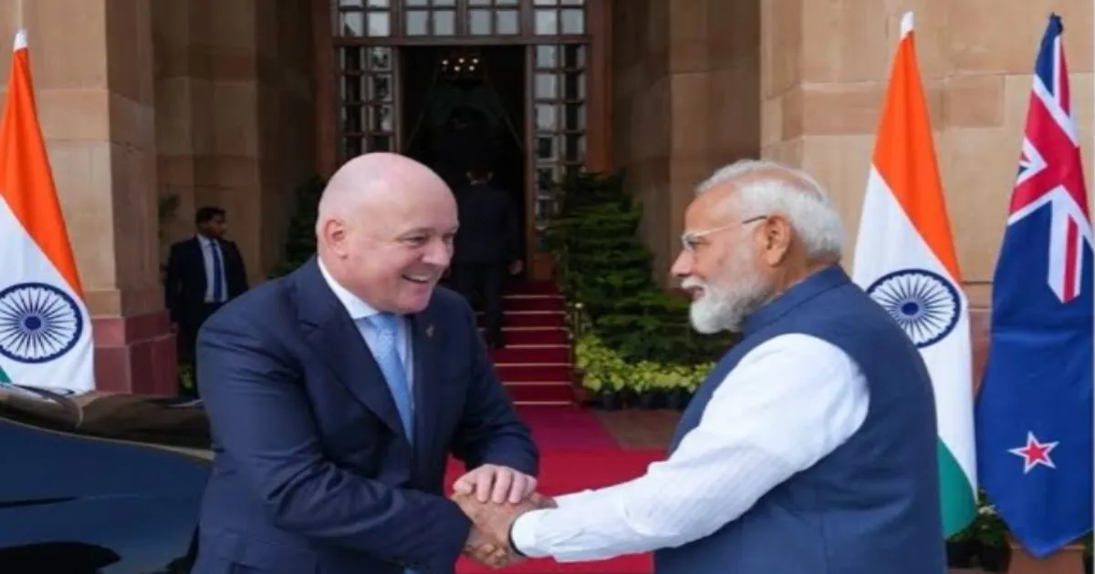 India-New Zealand FTA Begins on October 20 With Duty-Free Access for Indian Goods