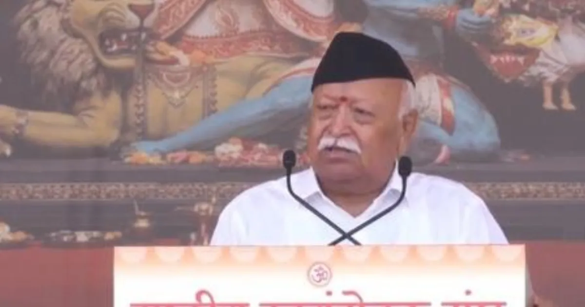 RSS Chief Mohan Bhagwat Stresses Swadeshi and Social Harmony in Vijayadashami Speech