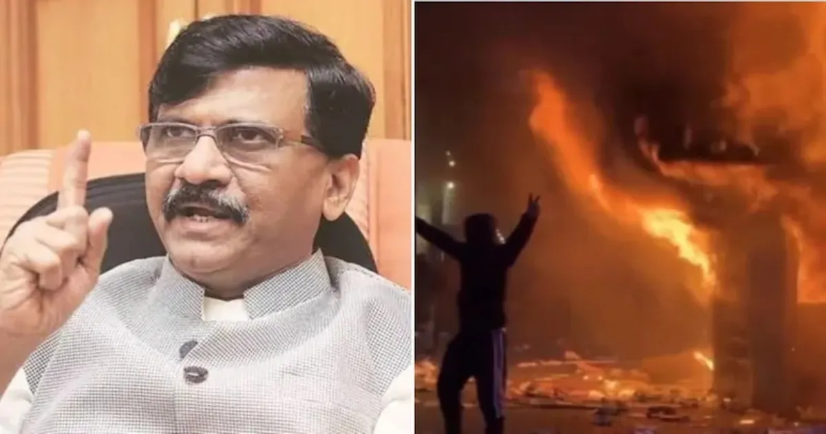 Sanjay Raut Responds to BJP Criticism Over Albania Court Fire Footage