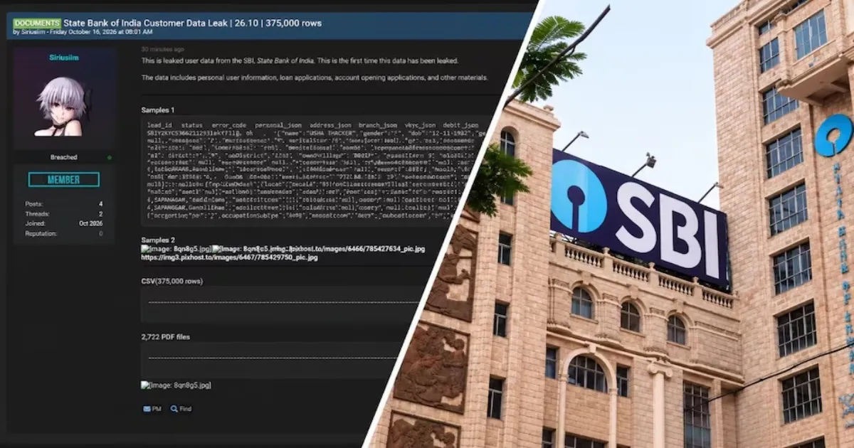 SBI Data Leak Explained, Reported Exposure, Customer Risks And Safety Measures