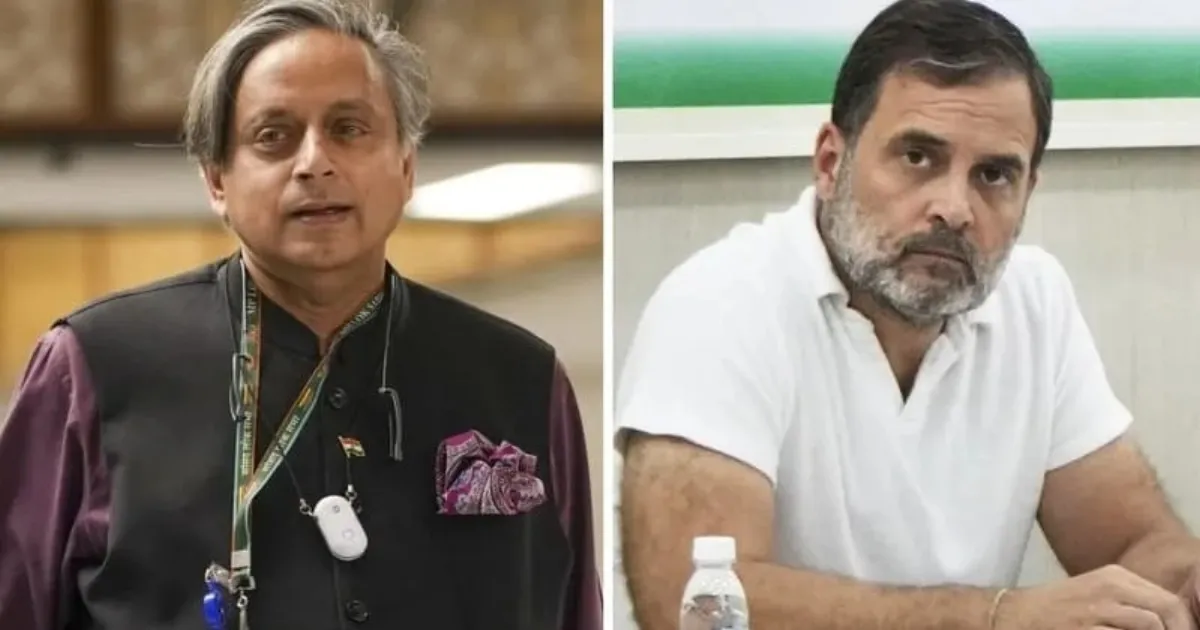 Tharoor Deflects Queries About Rahul Gandhi’s Overseas Visit, Says He Isn’t A Travel Agent