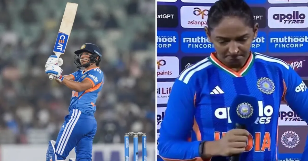 Harmanpreet Kaur Overwhelmed By Emotion Following Her Brilliant 41-Ball 91 Against Zimbabwe