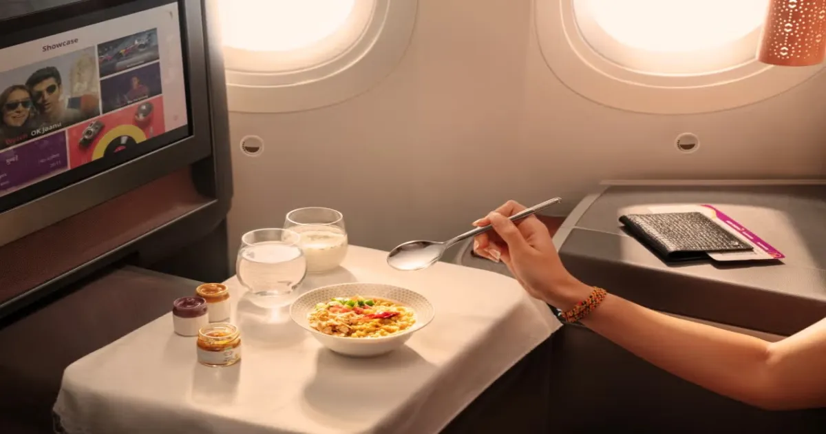 Air India Introduces Multi-Course Fine Dining In Business Class On India-UK Flights