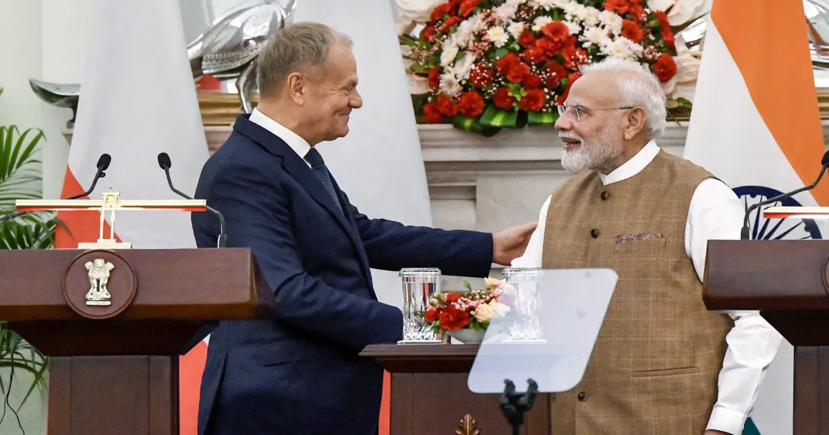 India, Poland Agree To Double Bilateral Trade Within The Next Four Years