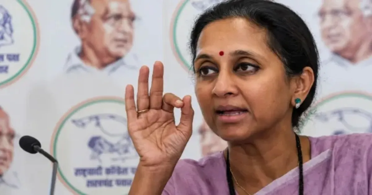 Supriya Sule Accuses BJP Of Spy Camera Pens And Cash For Votes