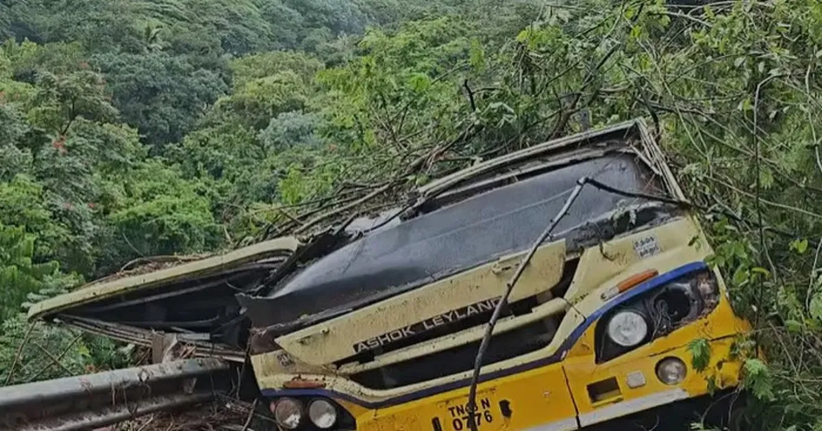Tamil Nadu Nilgiris Mudslide Buries Bus Amid Heavy Rain, Leaving Driver Dead On Route