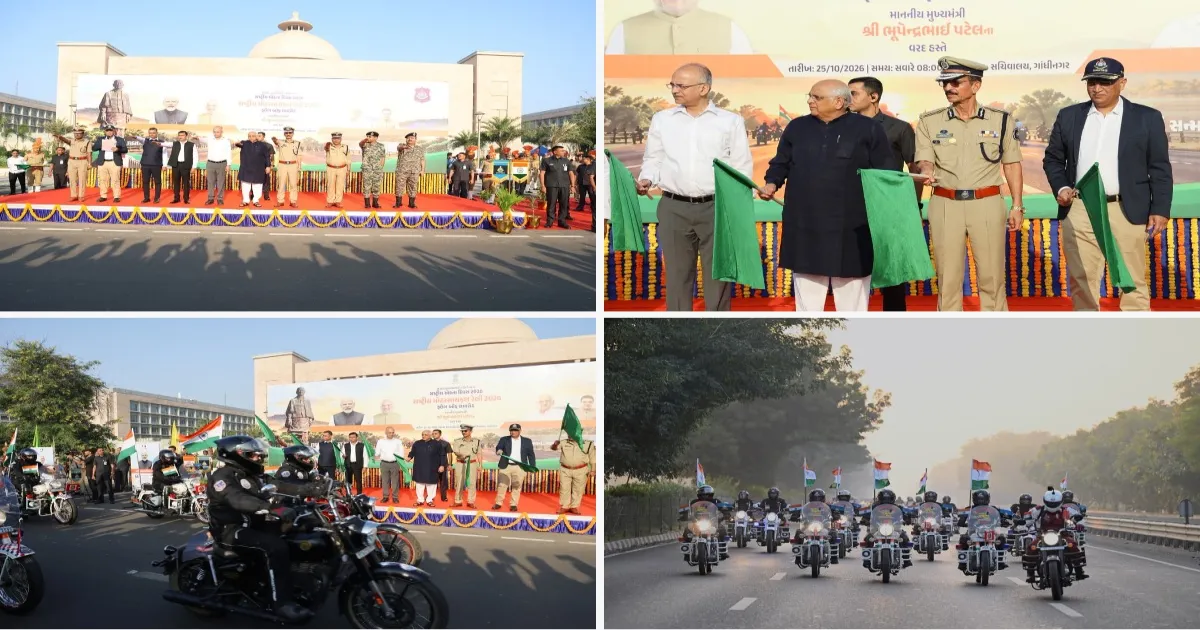 Nationwide Anti-Drug Bike Rally To Join October 31 Parade At Statue Of Unity