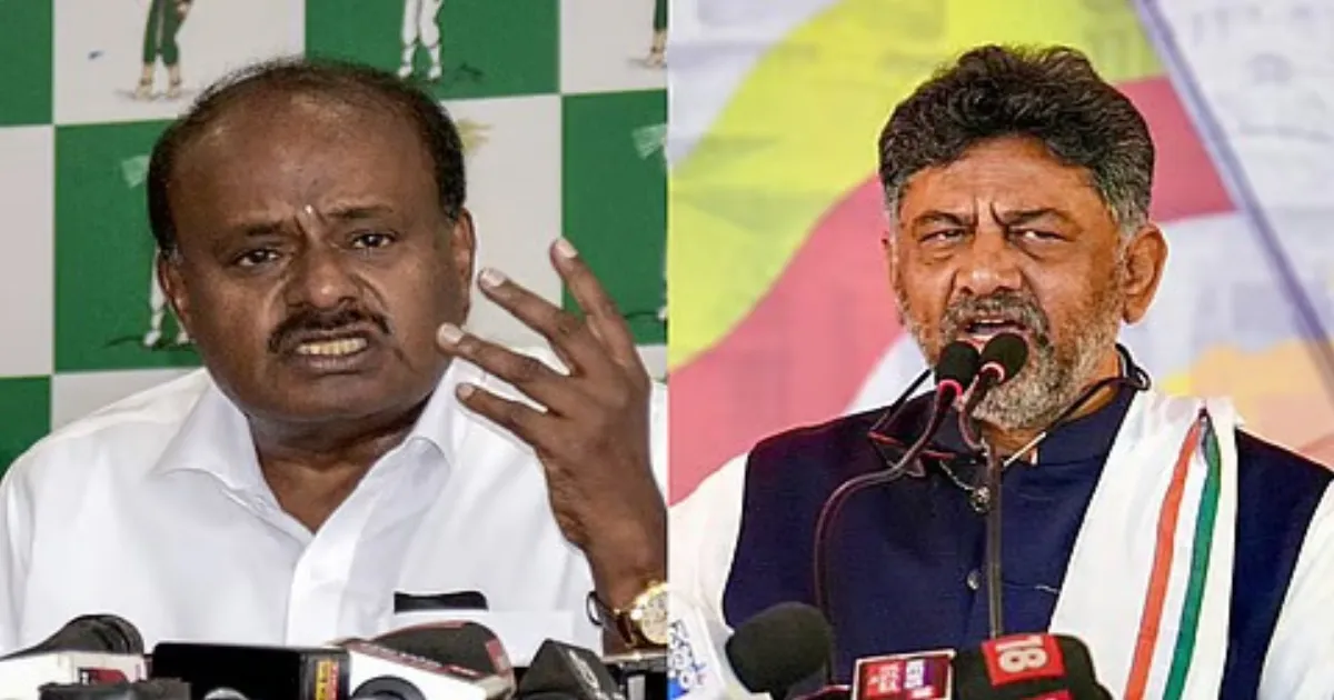 HD Alleges Shivakumar’s ₹600-Crore Plot To Crush Deve Gowda Family Politically