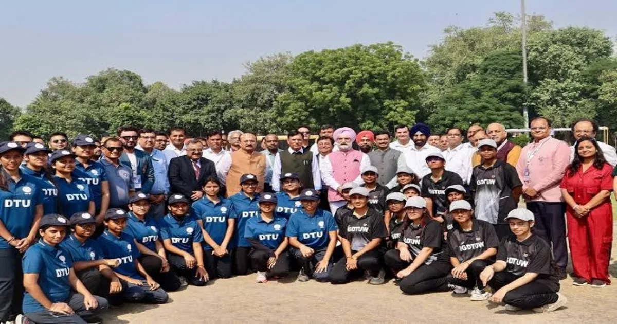 Mansukh Mandaviya, Delhi Lieutenant Governor Inaugurate University Sports Cup