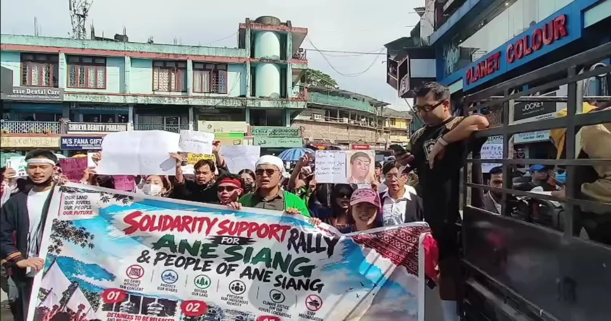 Arunachal Pradesh Protesters Oppose Siang Project, Demand Activists' Release
