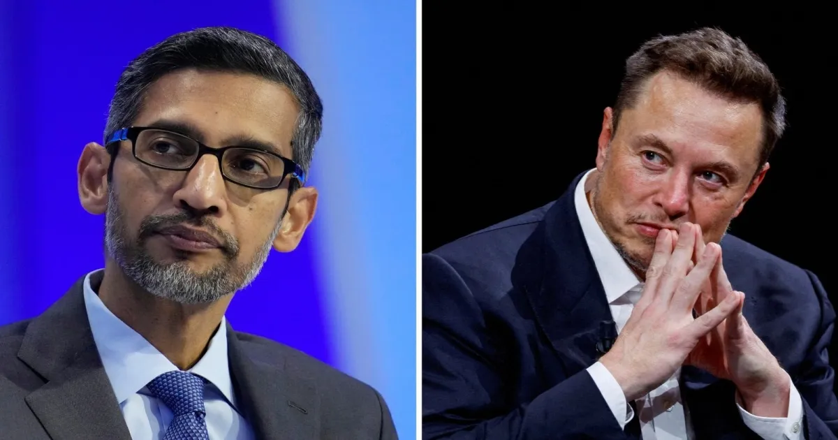 Elon Musk Reacts To Sundar Pichai’s Post About Google’s New AI Model