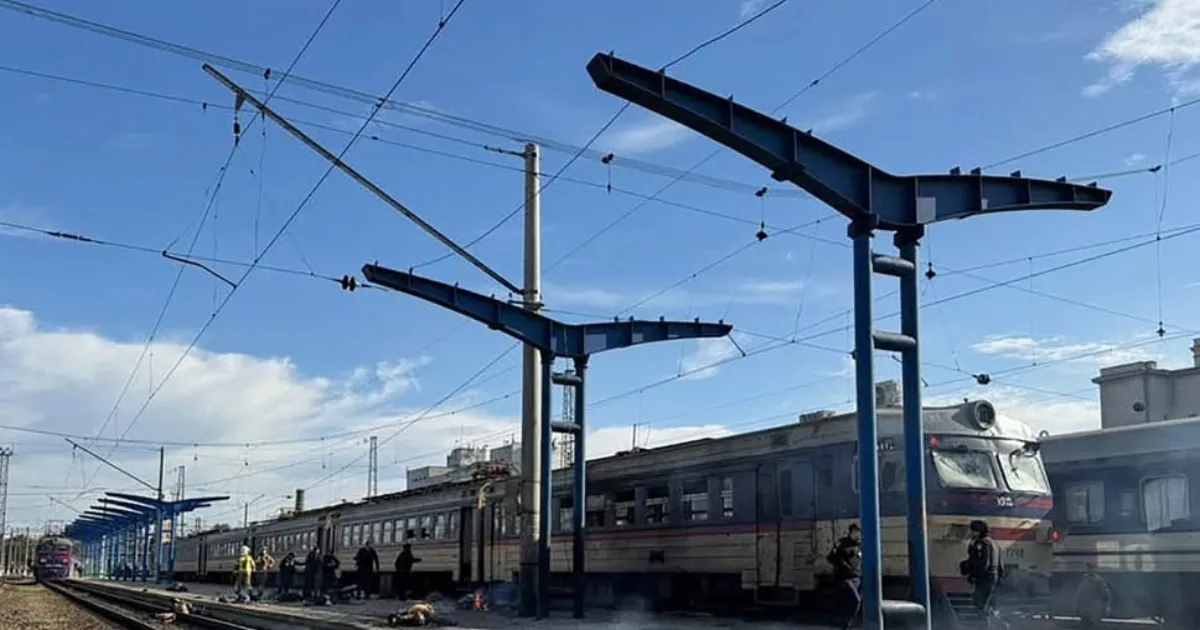 Ukraine Train Platform Attack Kills 13 In Russian Drone Strike, Authorities Report