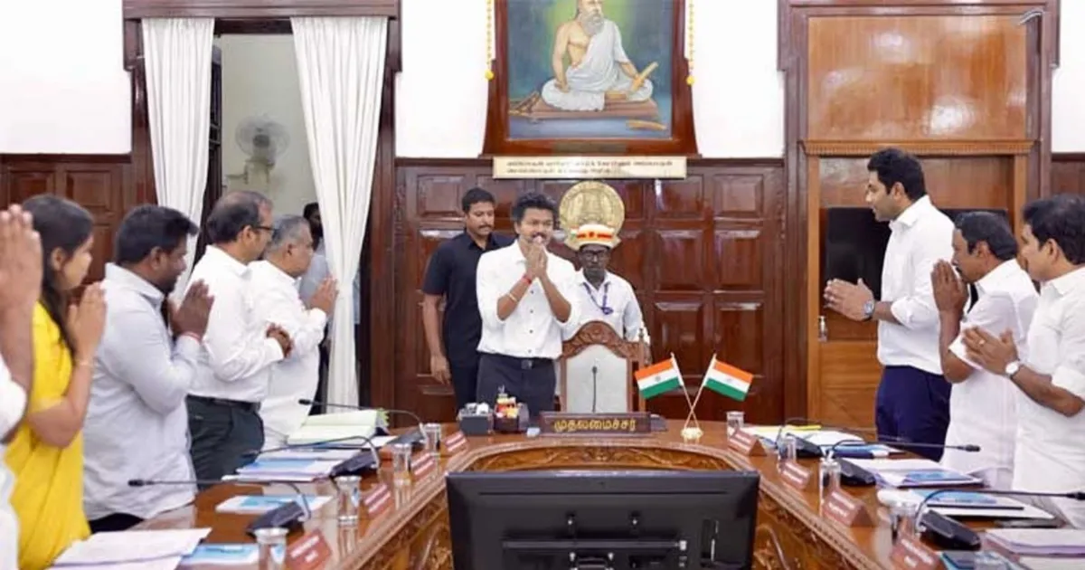 Tamil Nadu CM Vijay Directs Ministers On Public Needs And Transport Tenders