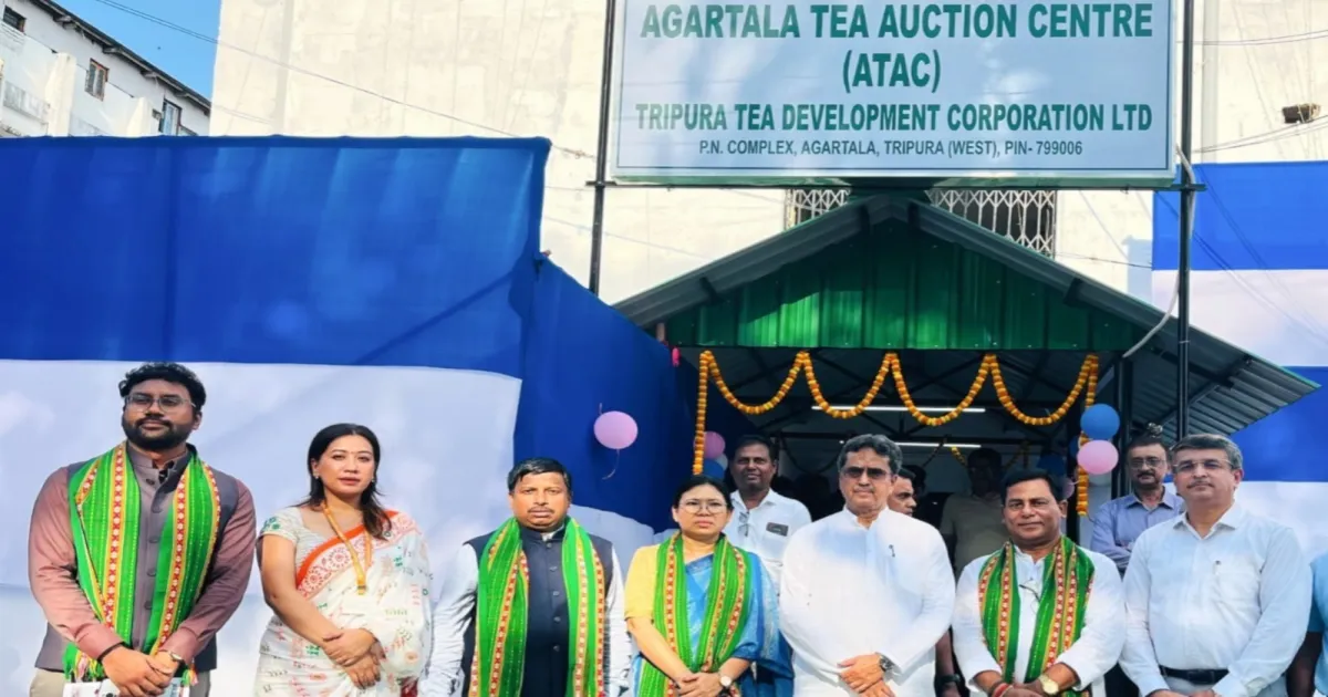 Tripura Inaugurates First Tea Auction Centre To Improve Grower Returns